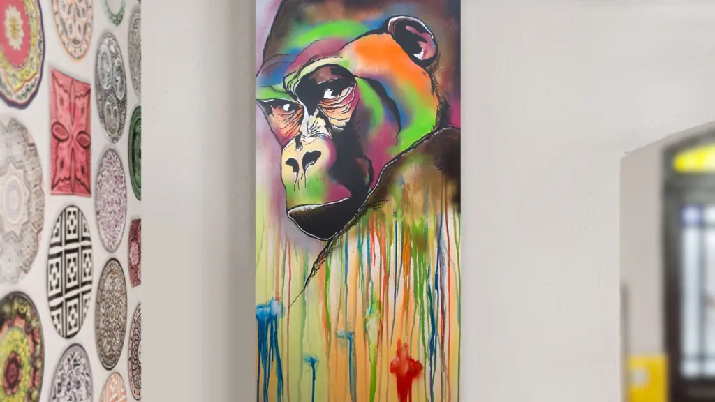 Kunst-Heizkörper im Hotel wohnbar